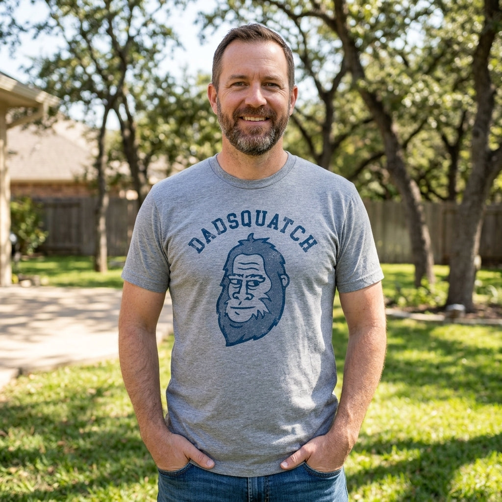 Dadsquatch Men's T Shirt product image 4