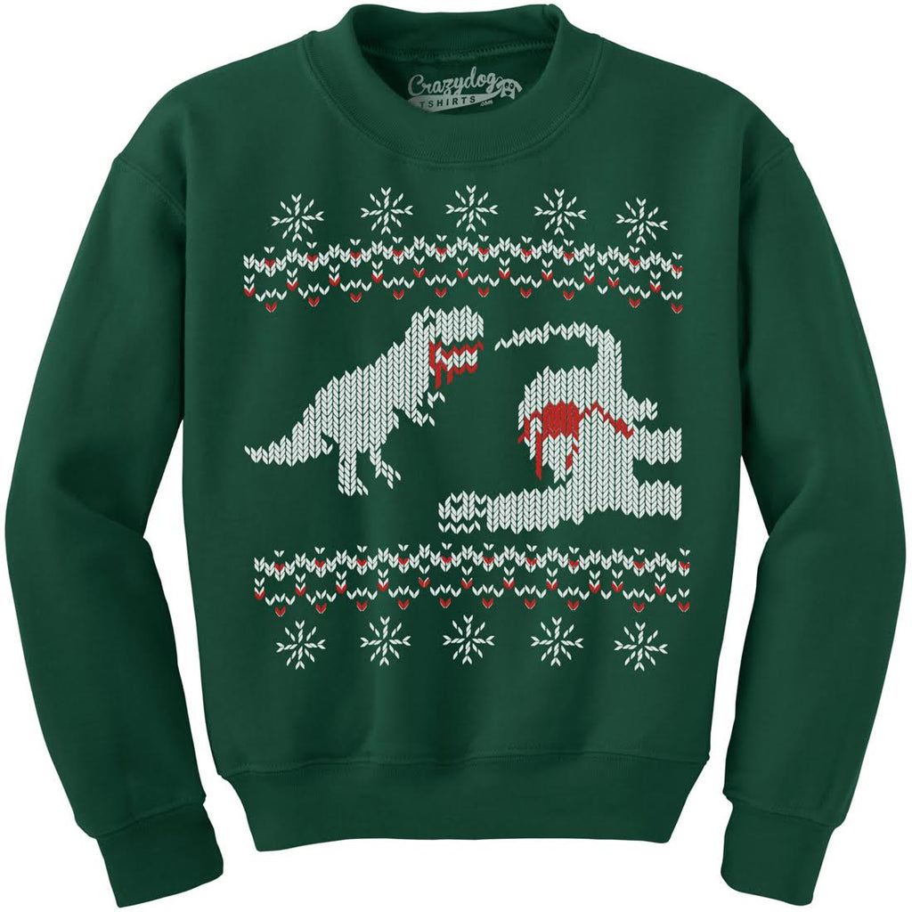 Dinosaur Snack Crew Neck Sweatshirt product image 1