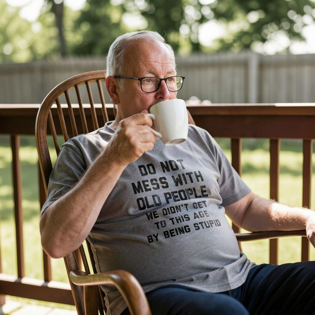 Do Not Mess With Old People Men's T Shirt product image 2
