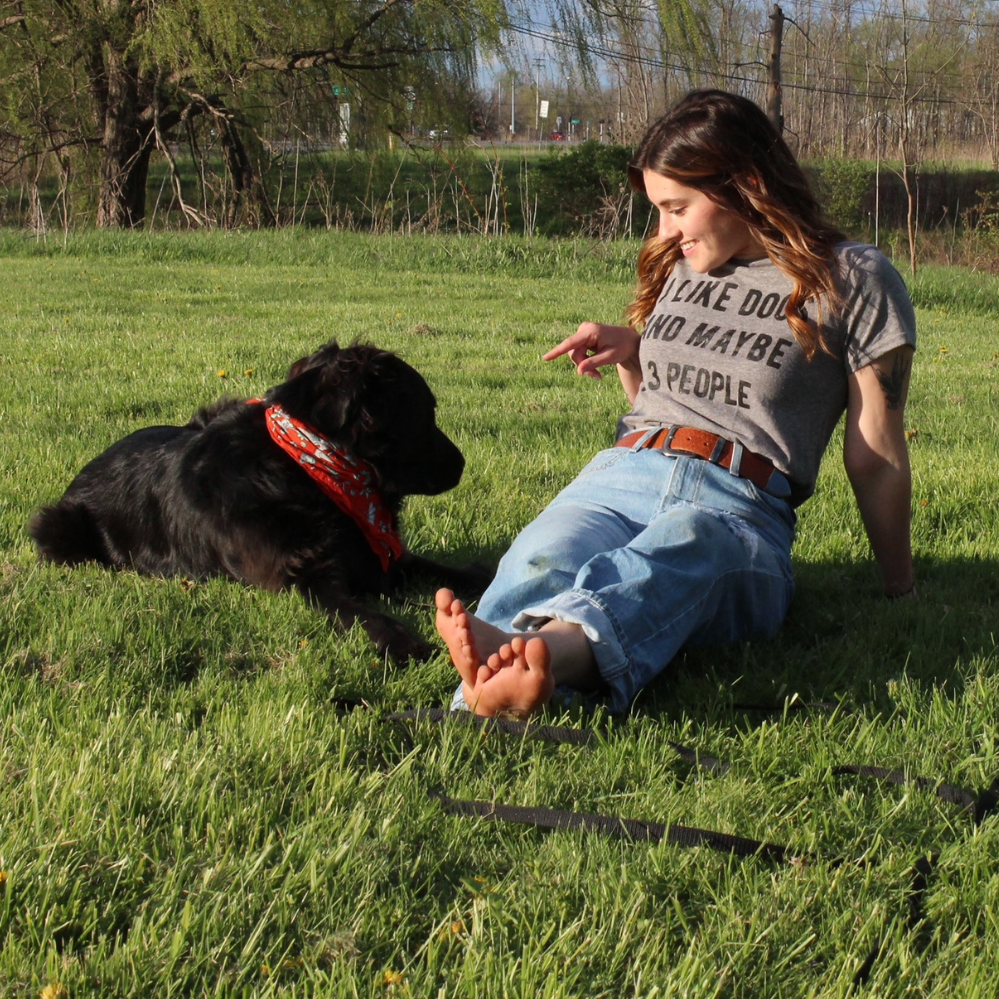 I Like Dogs And Maybe 3 People Women's T Shirt product image 6