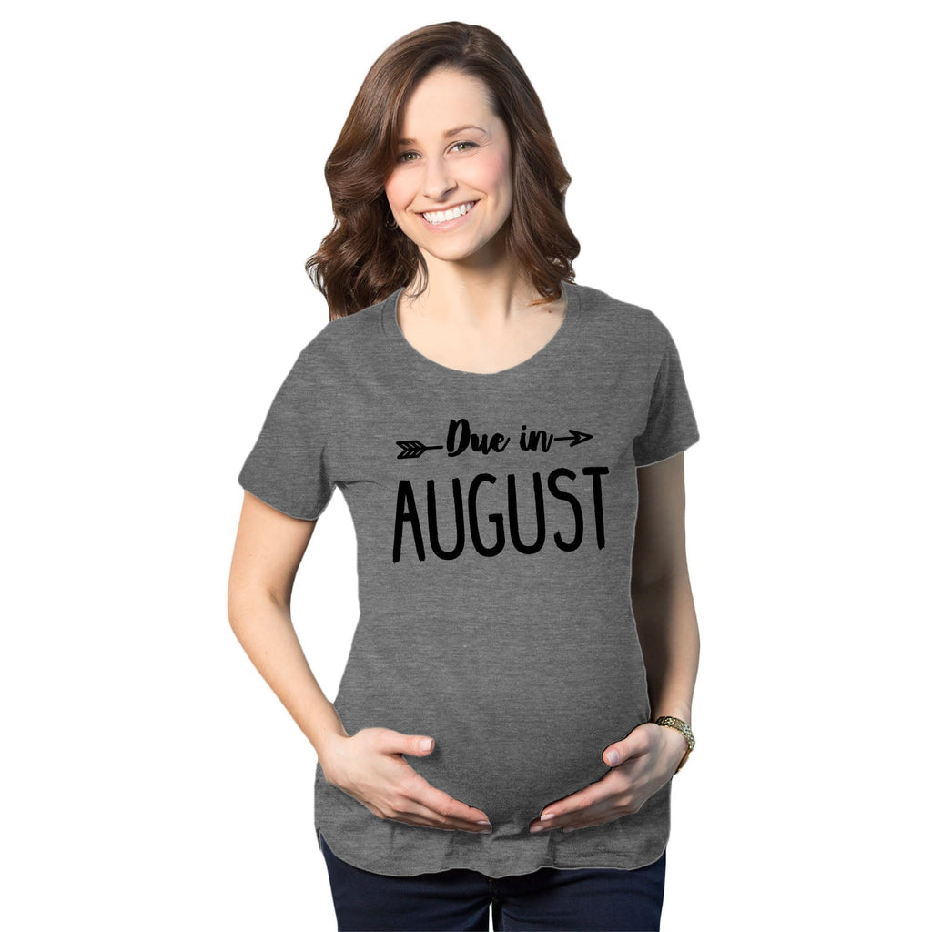 Due In Announcement Maternity T Shirt product image 9