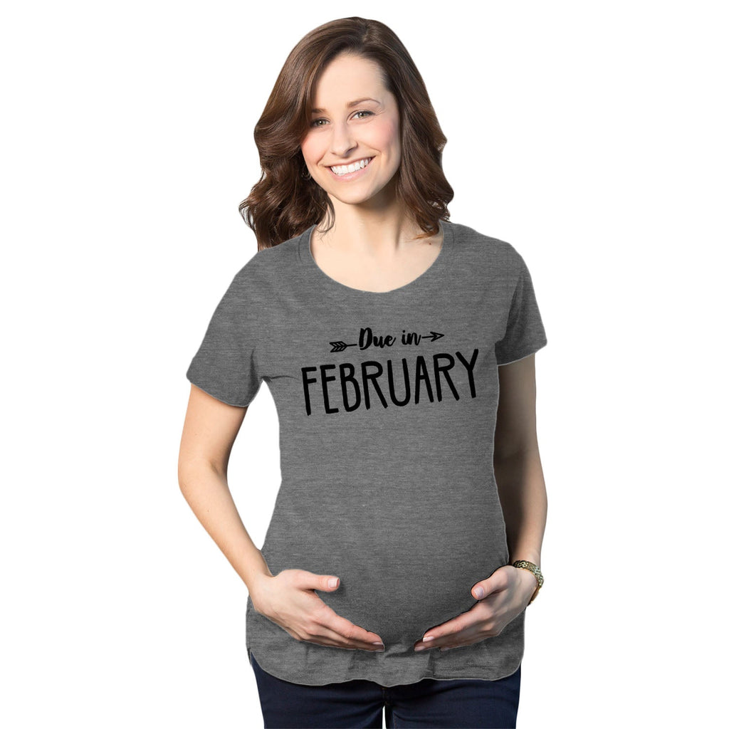 Due In Announcement Maternity T Shirt product image 5