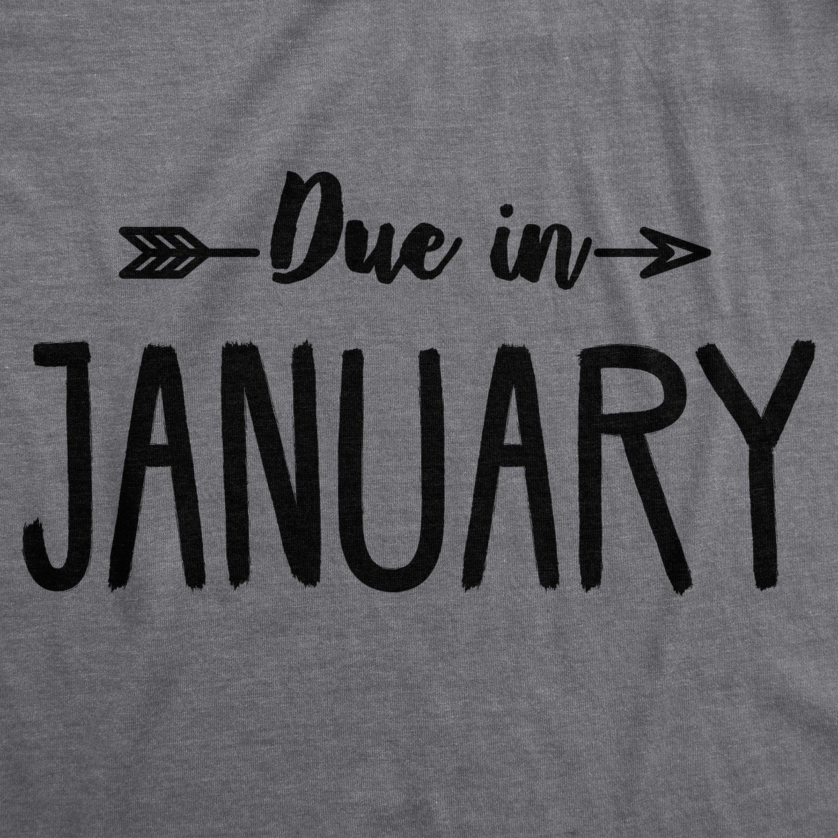Due In Announcement Maternity T Shirt product image 3