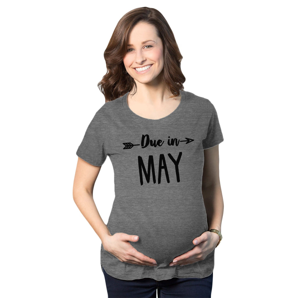 Due In Announcement Maternity T Shirt product image 7