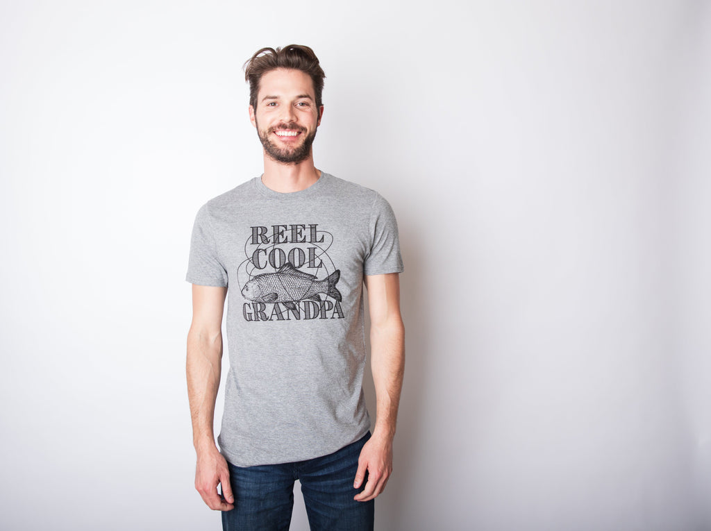 Reel Cool Grandpa Men's T Shirt product image 3