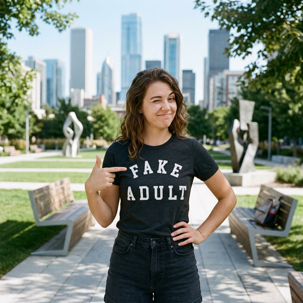 Fake Adult Women's T Shirt product image 2