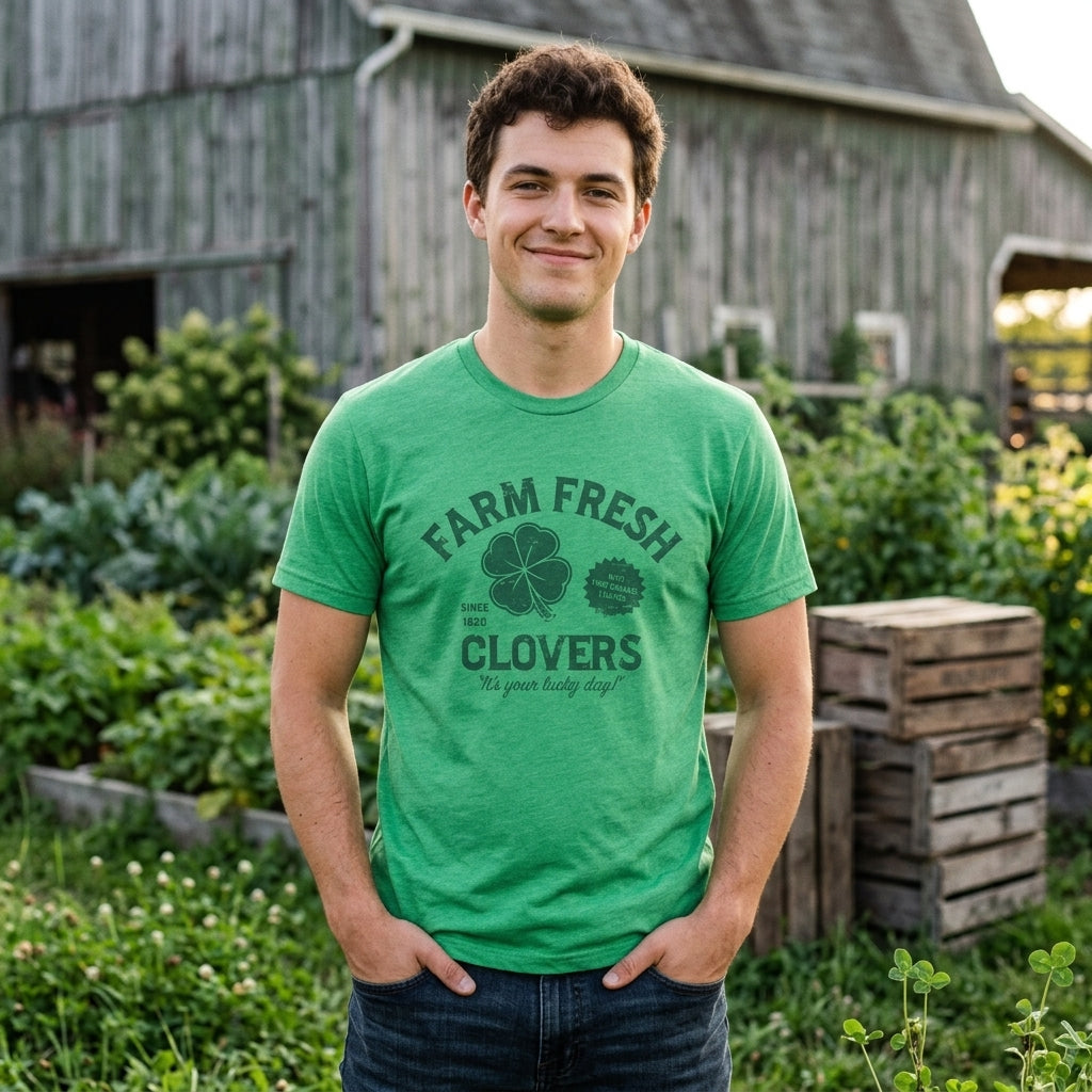 Farm Fresh Clovers Men's T Shirt product image 2