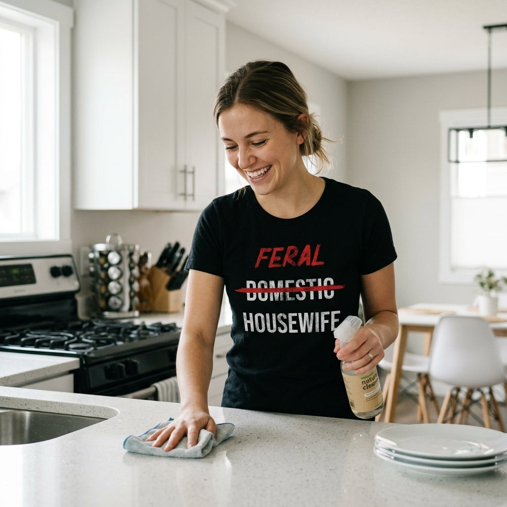 Feral Housewife Women's T Shirt product image 2