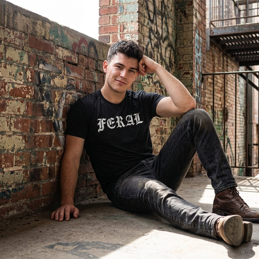 Feral Men's T Shirt product image 2