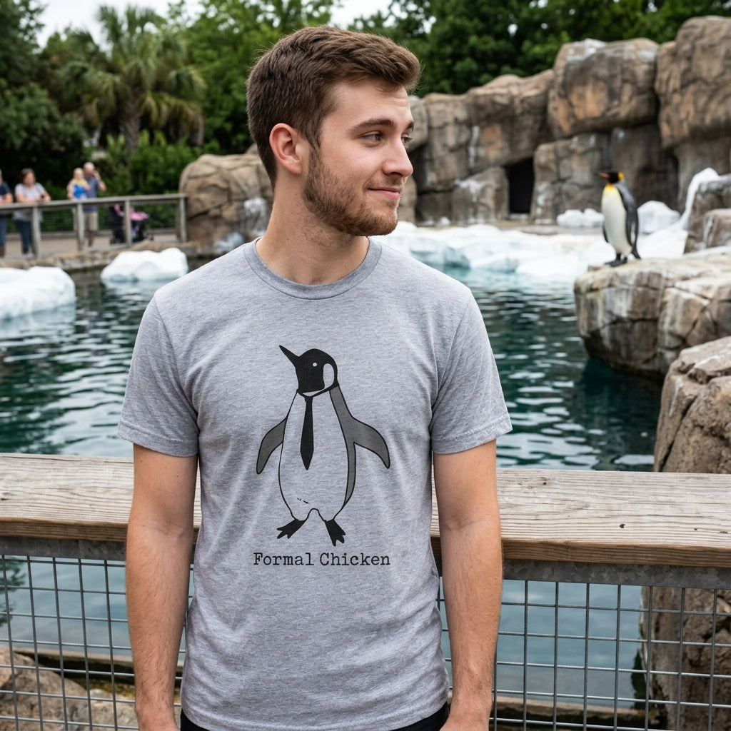 Formal Chicken Men's T Shirt product image 2