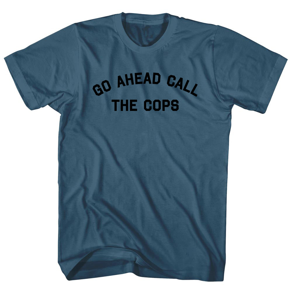 Go Ahead Call The Cops Men's Cotton T-shirt product image 1