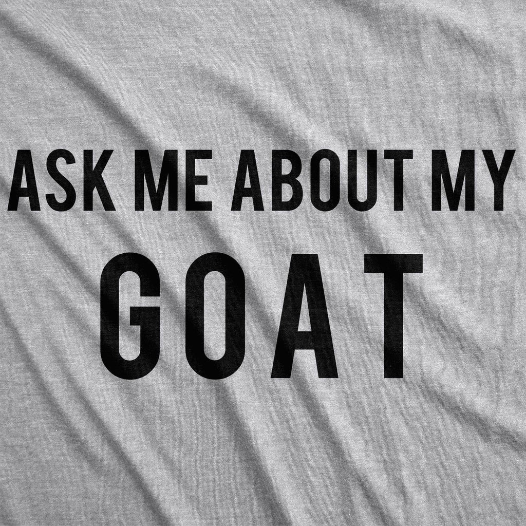 Ask Me About My Goat Flip Youth T Shirt product image 2