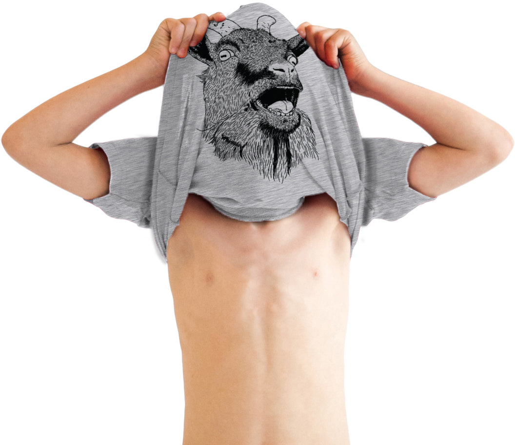 Ask Me About My Goat Flip Youth T Shirt product image 1