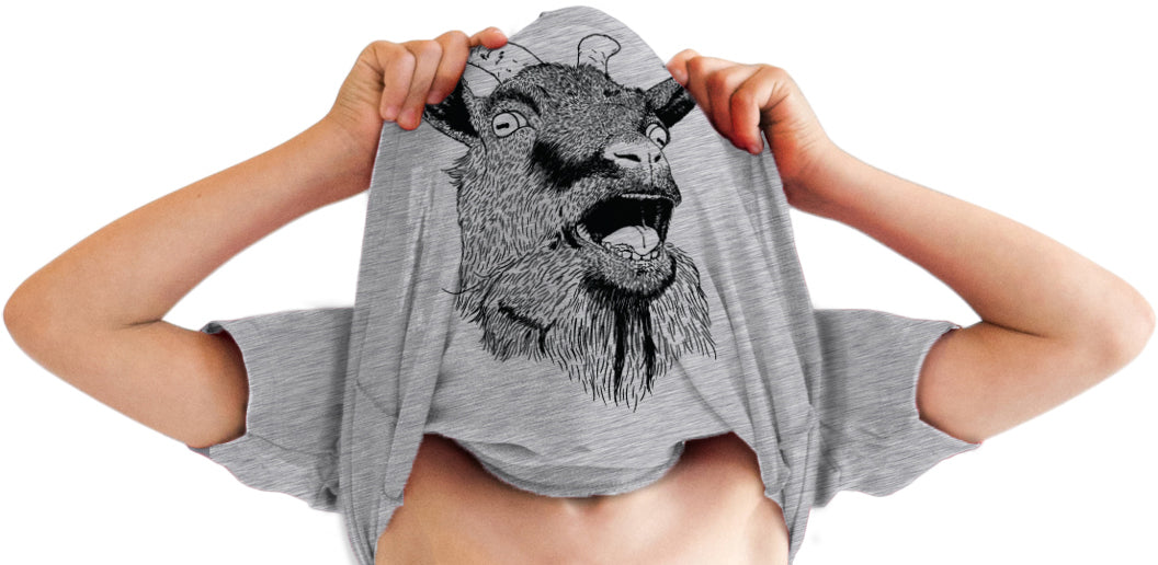 Ask Me About My Goat Flip Youth T Shirt product image 6