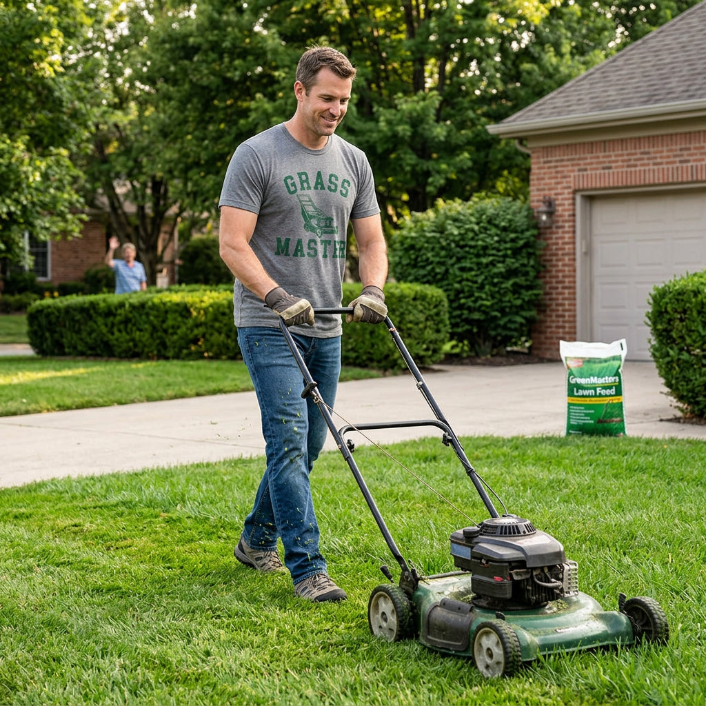 Grass Master Men's T Shirt product image 2