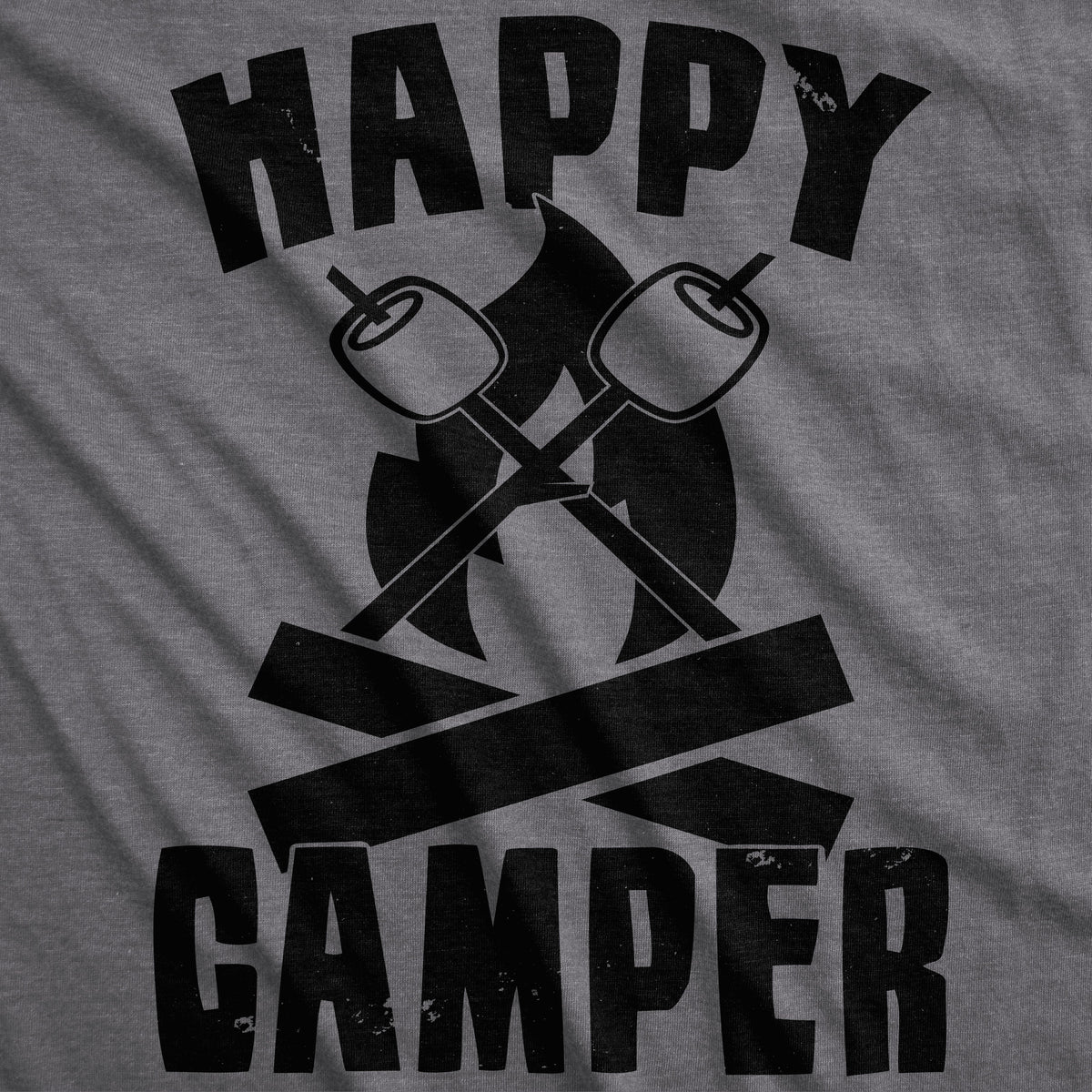 Happy Camper Womens Tee T Shirt product image 2