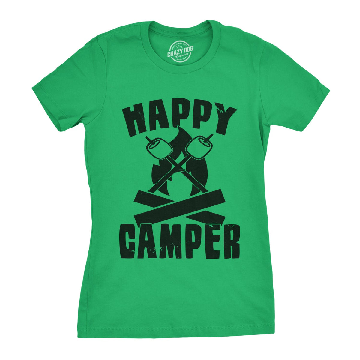 Happy Camper Womens Tee T Shirt product image 5