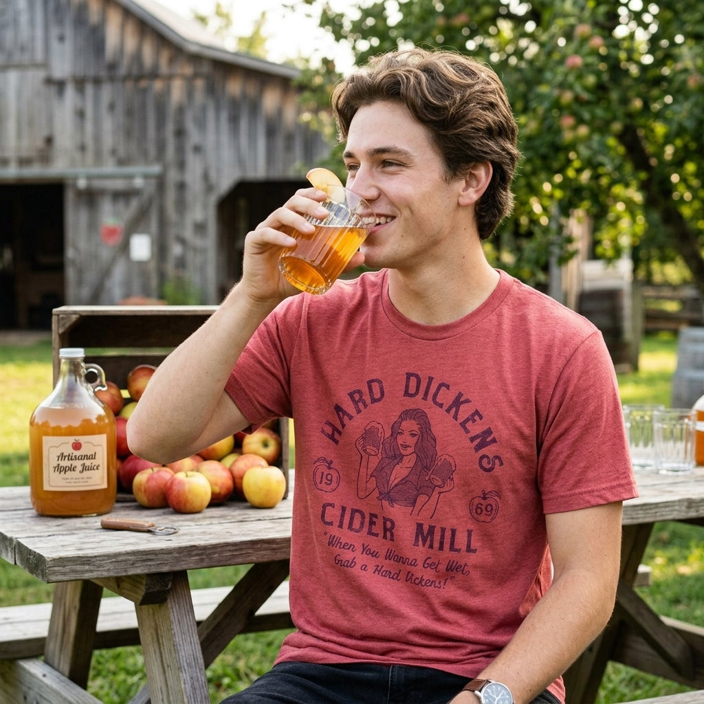 Hard Dickens Cider Mill Men's T Shirt product image 2