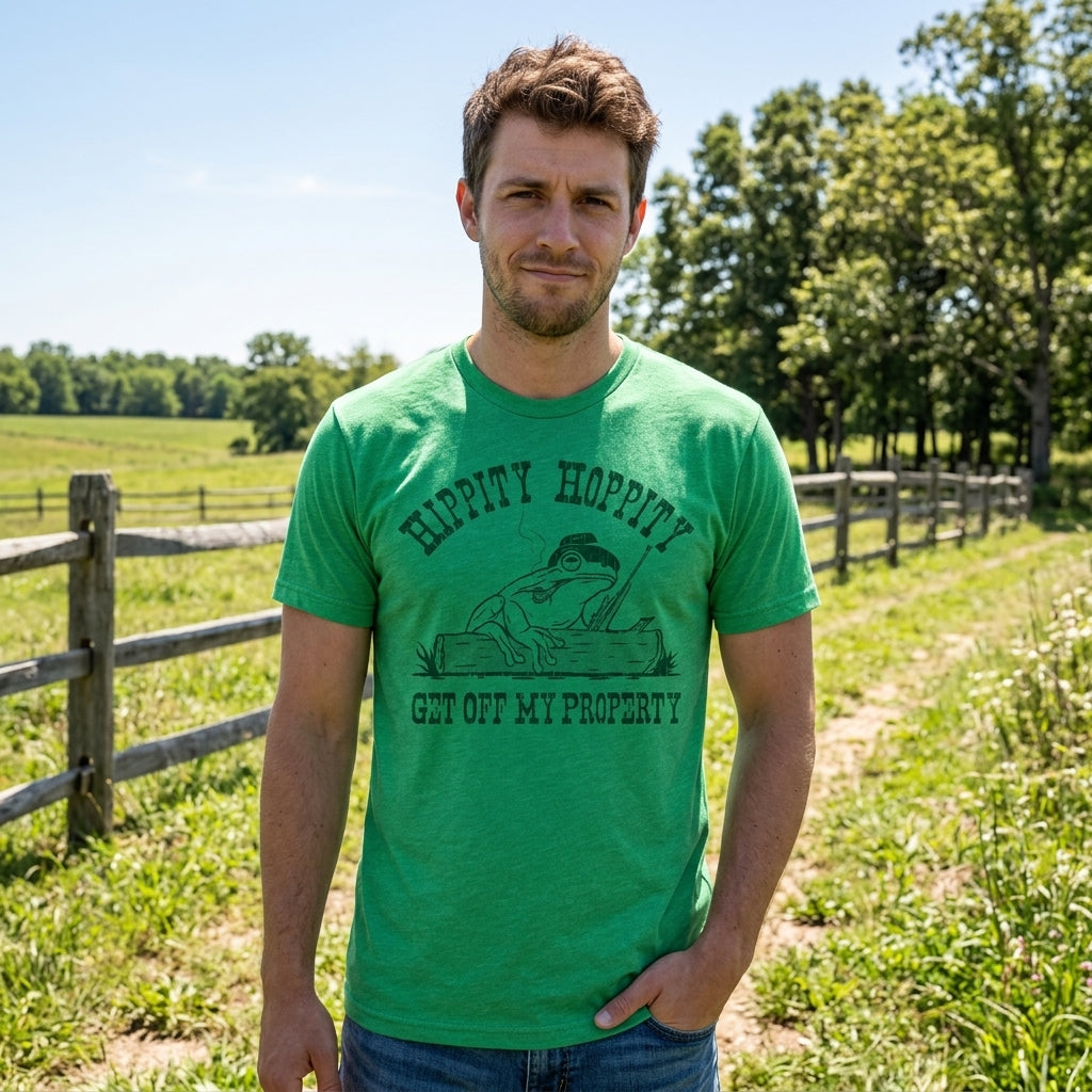 Hippity Hoppity Get Off My Property Men's T Shirt product image 2