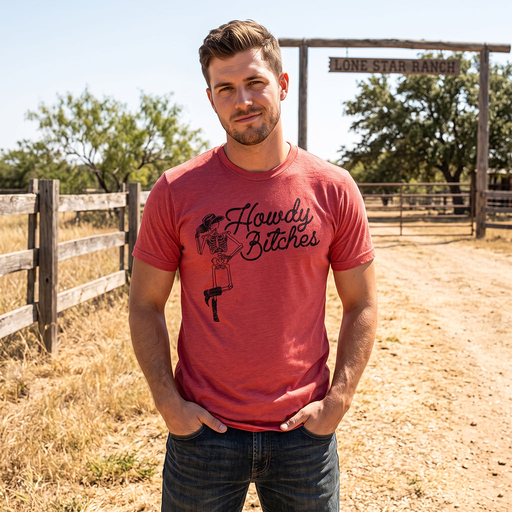 Howdy Bitches Men's T Shirt product image 2