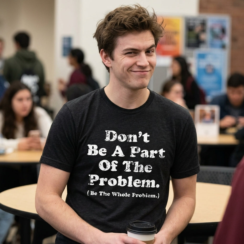 Dont Be A Part Of The Problem Be Whole Men's T Shirt product image 2