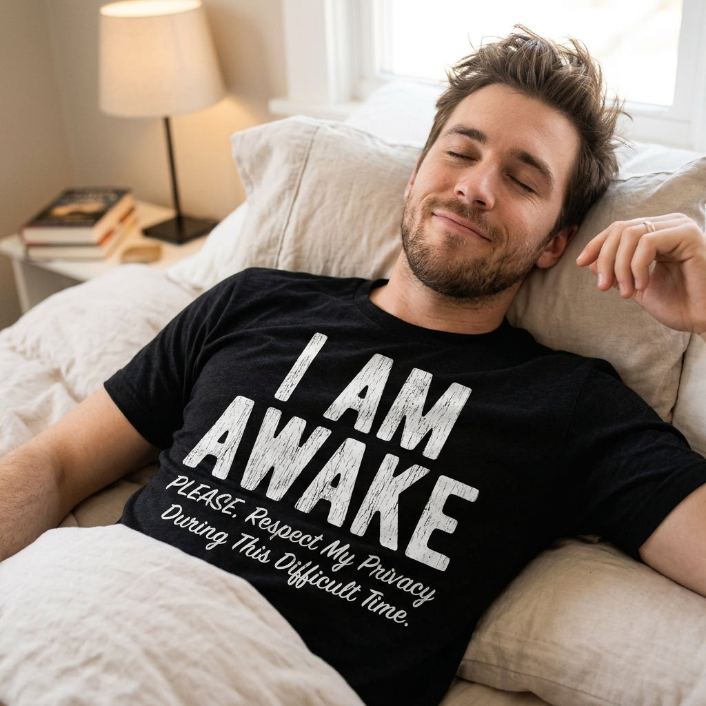 I Am Awake Please Respect My Privacy During This Difficult product image 2