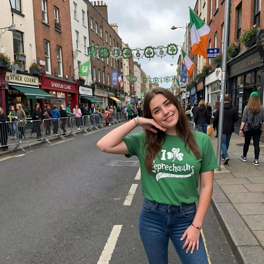 I Clover Leprechauns Women's T Shirt product image 2