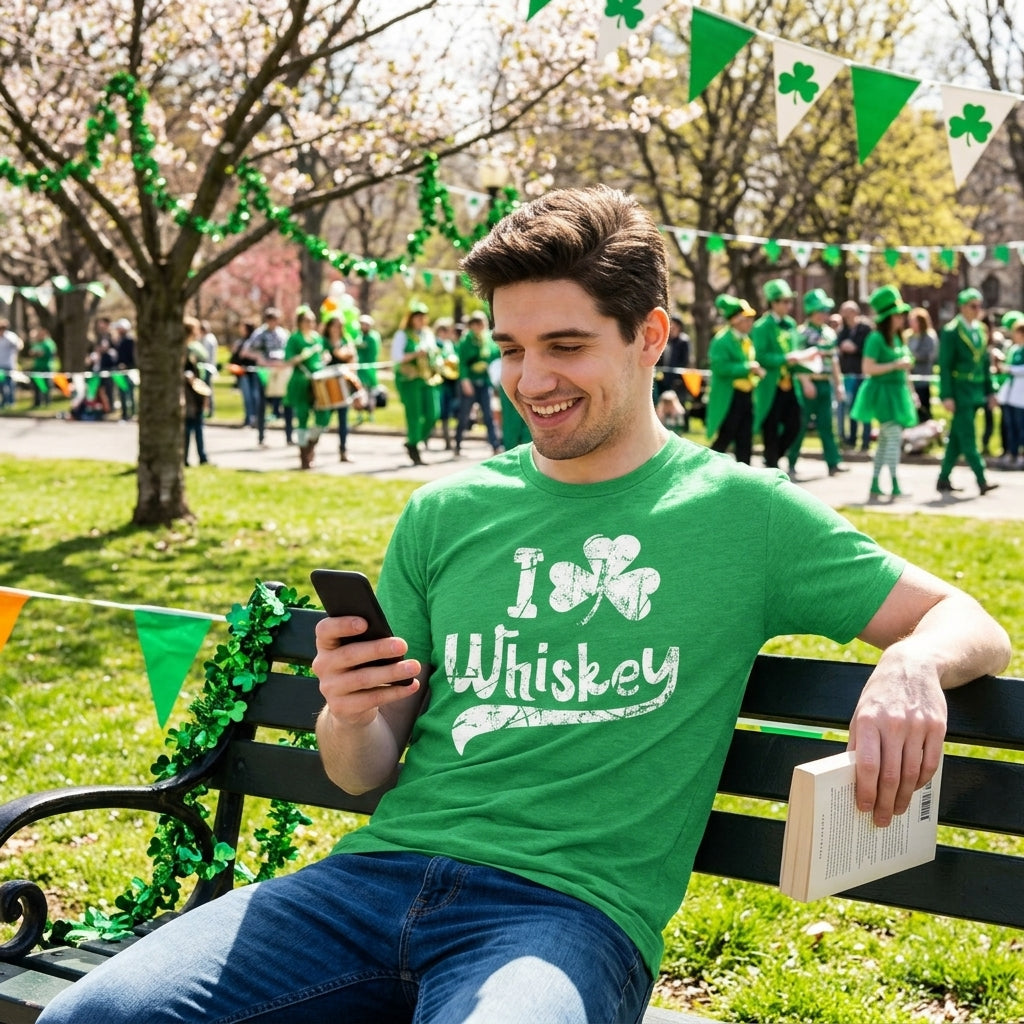 I Clover Whiskey Men's T Shirt product image 2