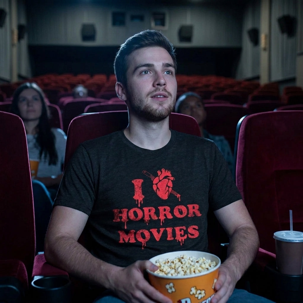 I Heart Horror Movies Men's T Shirt product image 2