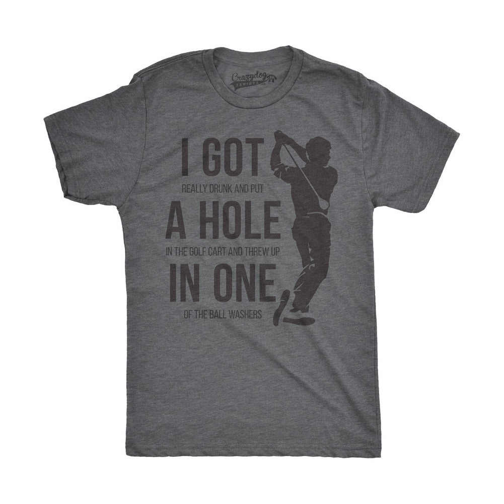 I Got a Hole in One Men's T Shirt product image 4