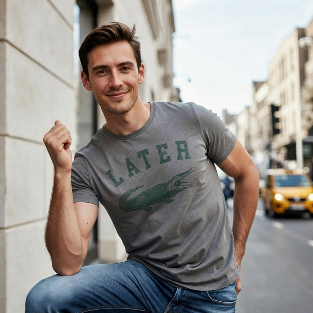 Later Alligator Men's T Shirt product image 2