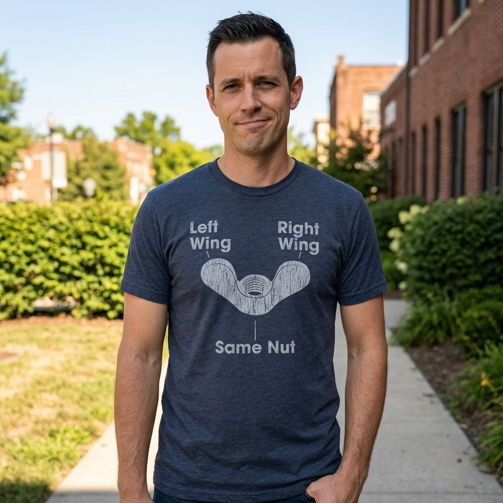 Left Wing Right Same Nut Men's T Shirt product image 2