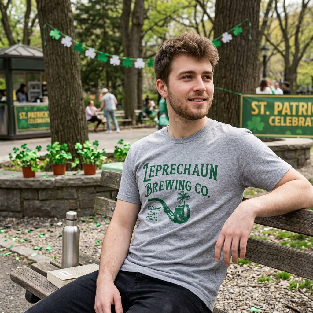 Leprechaun Brewing Co Men's T Shirt product image 2