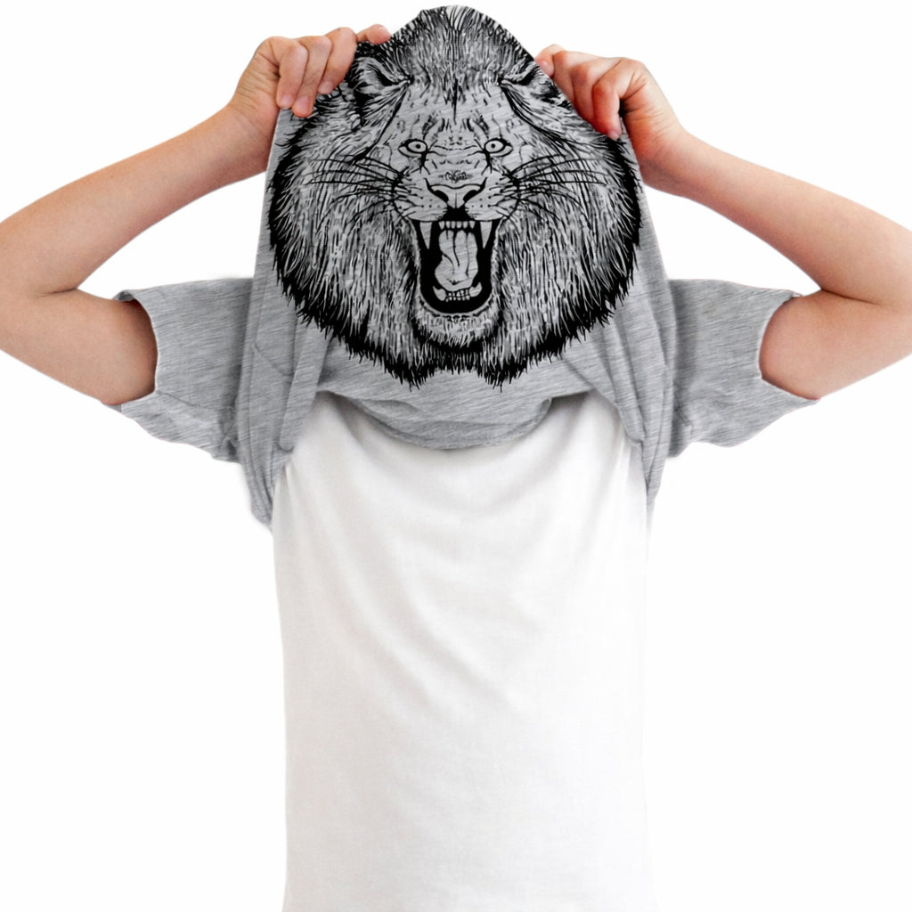 Ask Me About My Lion Flip Youth T Shirt product image 3