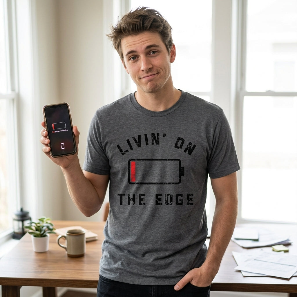 Livin On The Edge Men's T Shirt product image 2