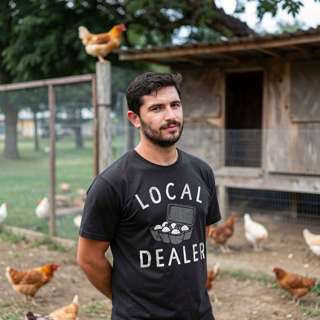 Local Egg Dealer Men's T Shirt product image 2