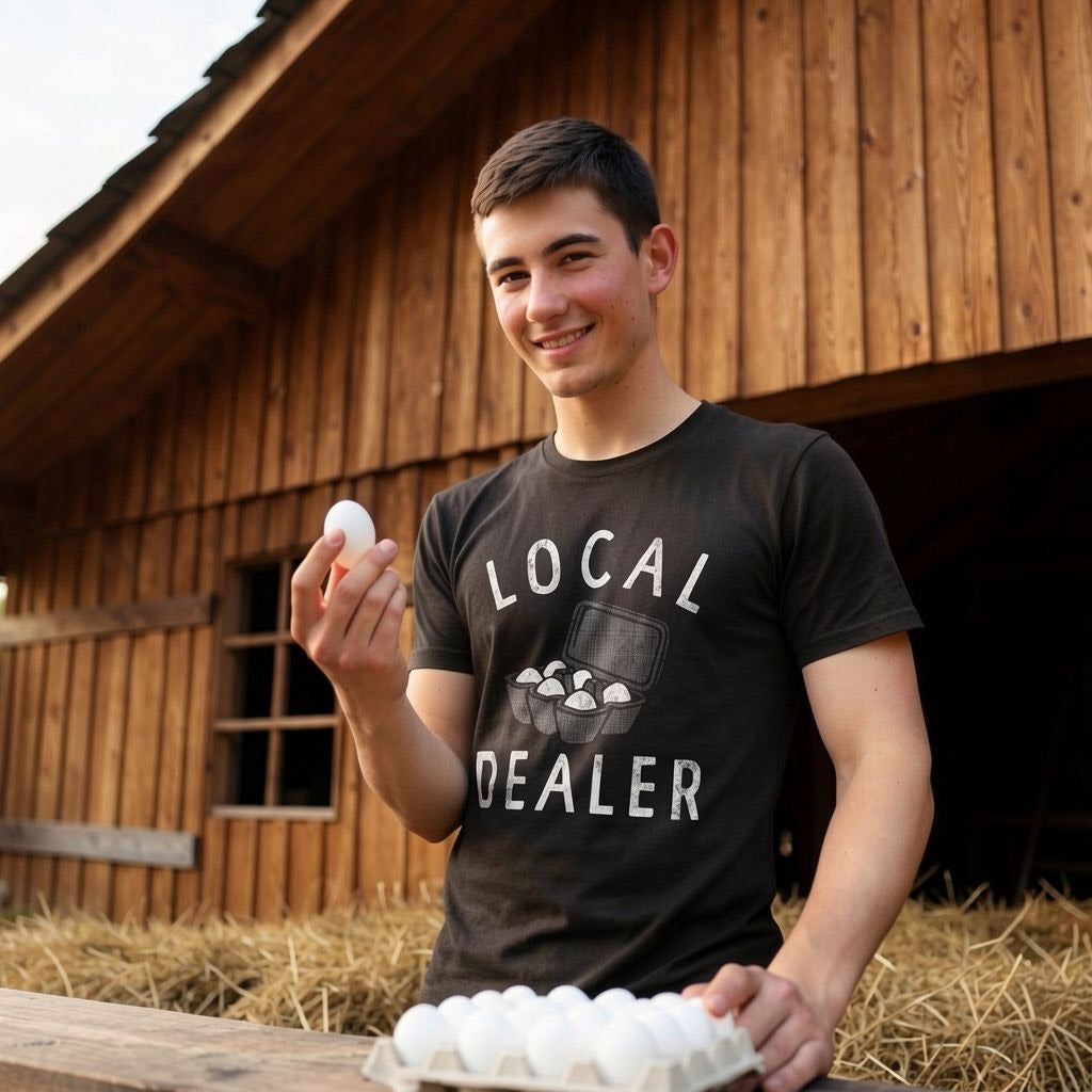 Local Egg Dealer Men's T Shirt product image 4