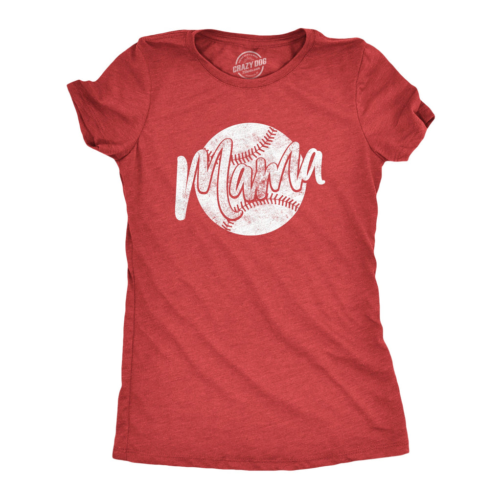 Baseball Mama Women's T Shirt product image 1
