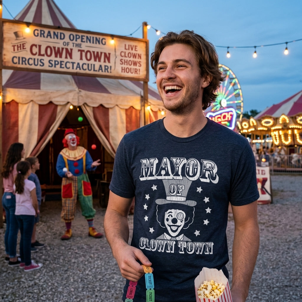 Mayor Of Clown Town Men's T Shirt product image 2