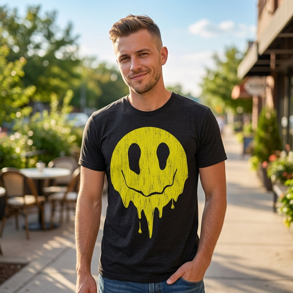 Dripping Smile Men's T Shirt product image 2