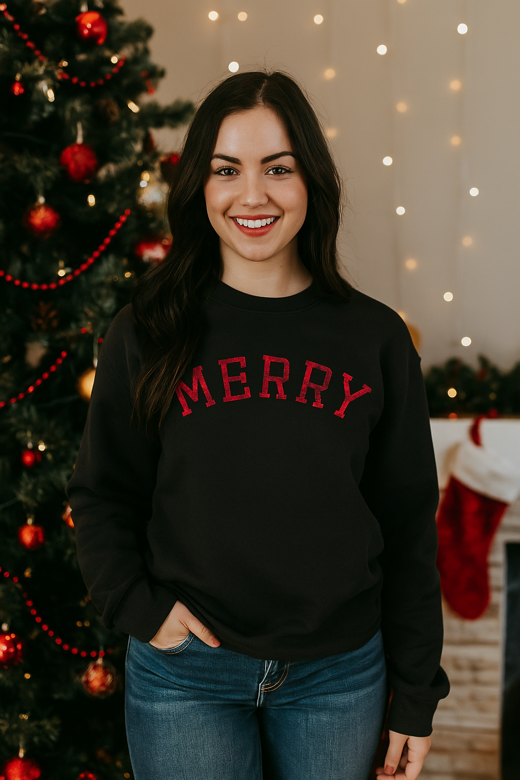 Merry Crew Neck Sweatshirt product image 2