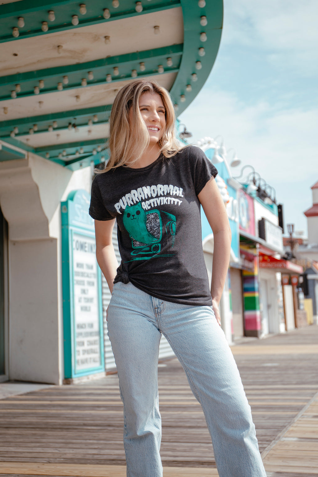 Purranormal Activikitty - Paranormal Cat Women's T Shirt product image 2