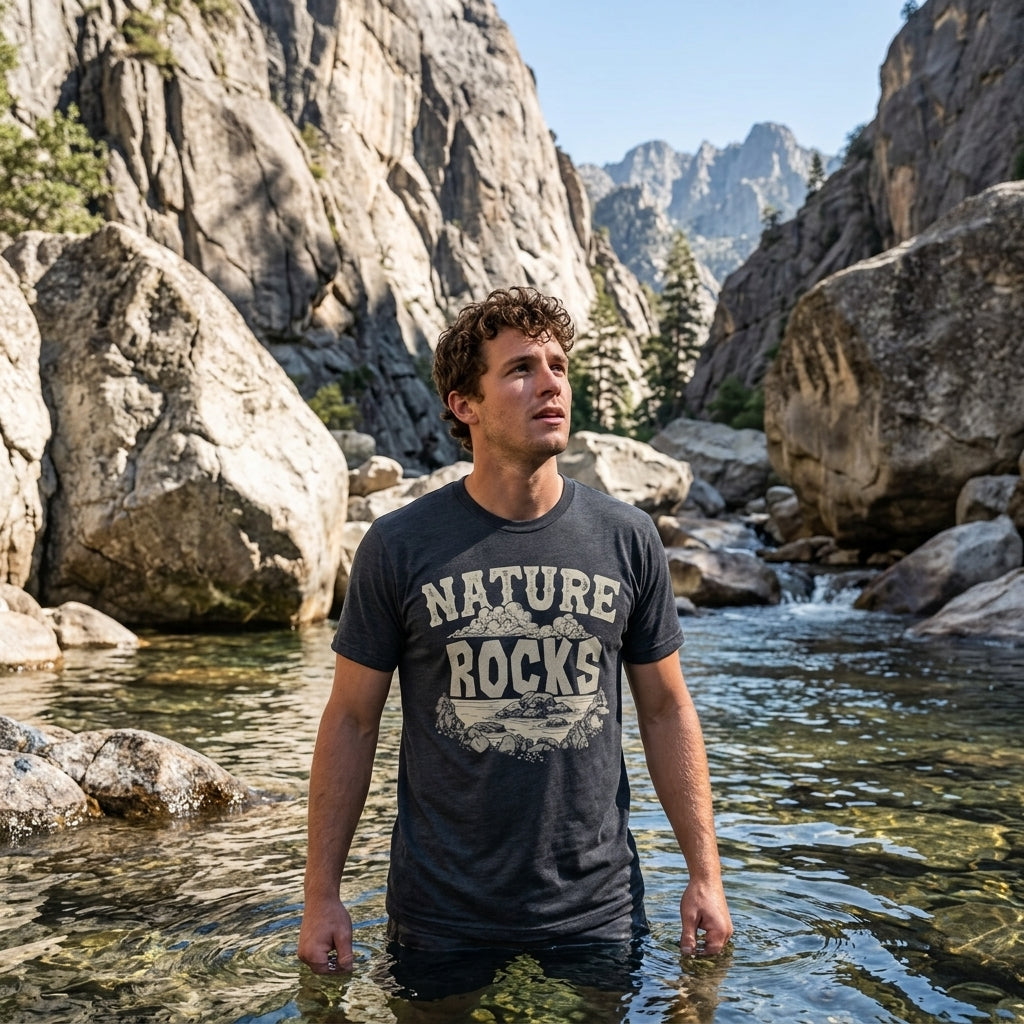 Nature Rocks Men's T Shirt product image 2