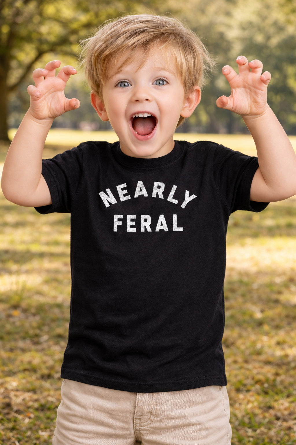 Nearly Feral Toddler T Shirt product image 2