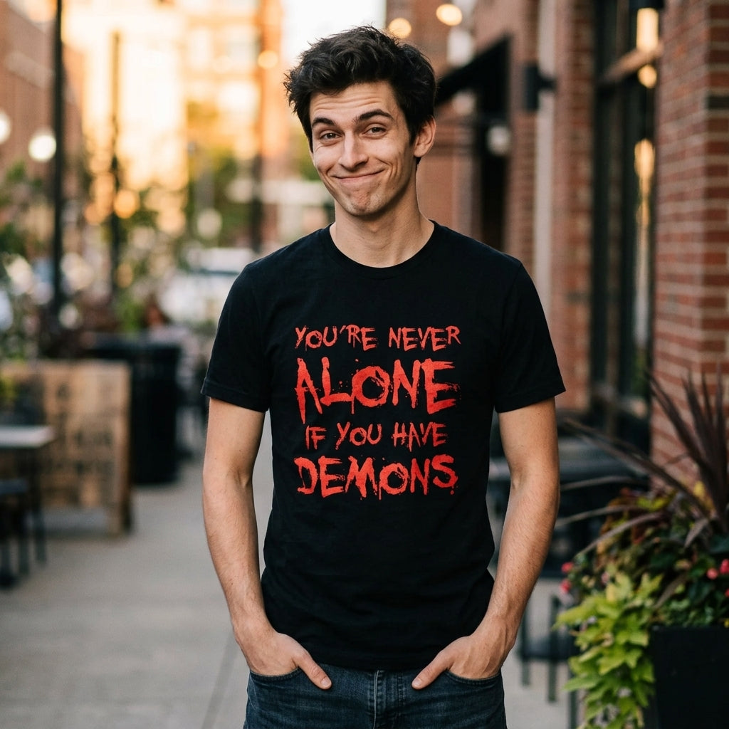 Youre Never Alone If You Have Demons Men's T Shirt product image 2