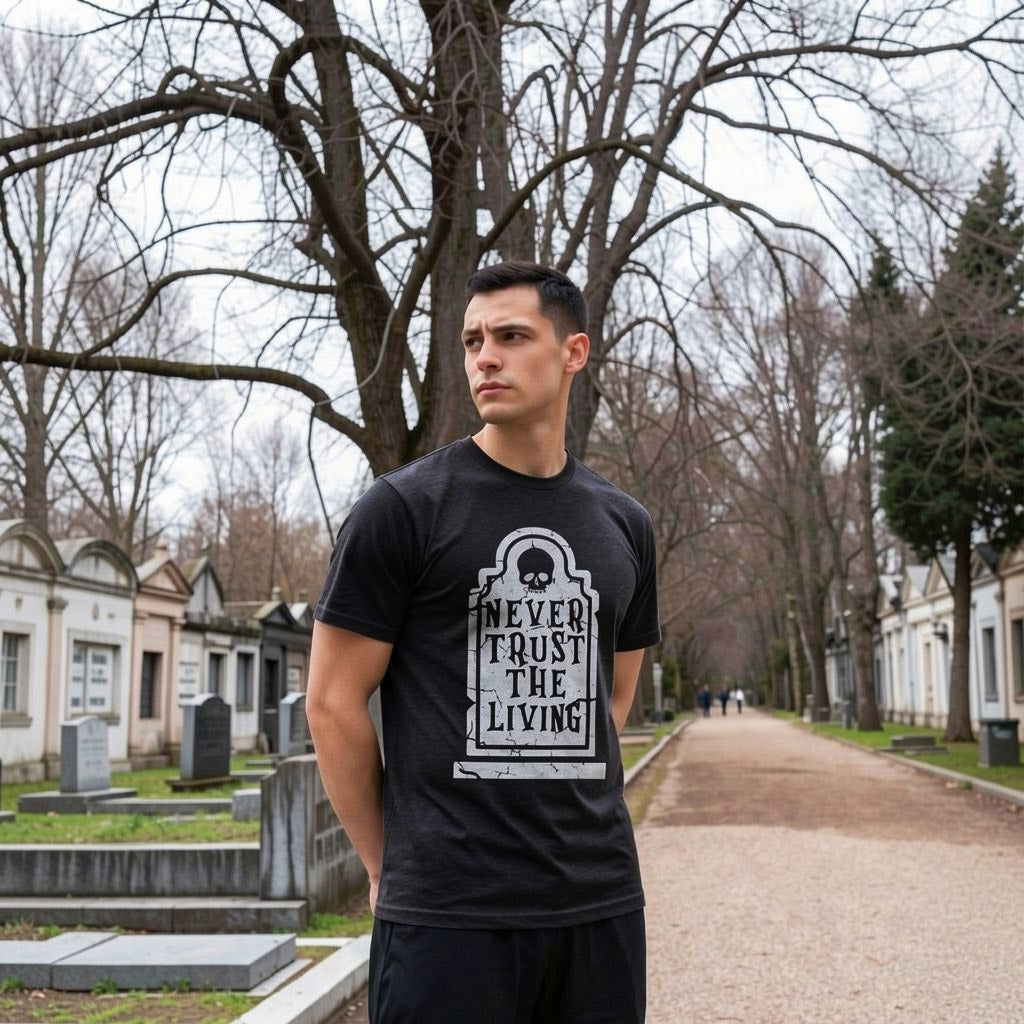 Never Trust The Living Men's T Shirt product image 2