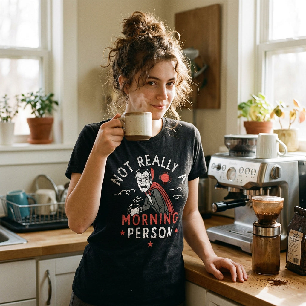 Not Really A Morning Person Women's T Shirt product image 2