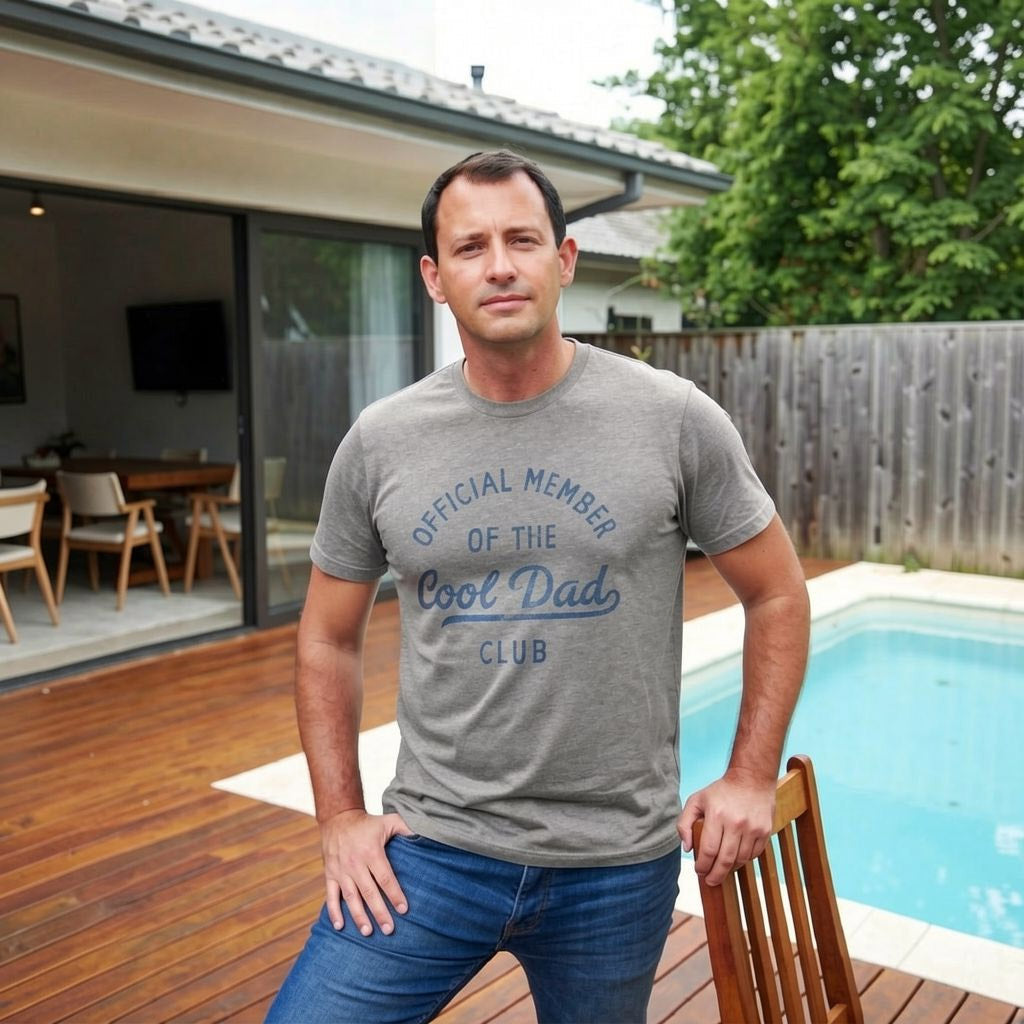 Official Member Of The Cool Dad Club Men's T Shirt product image 2