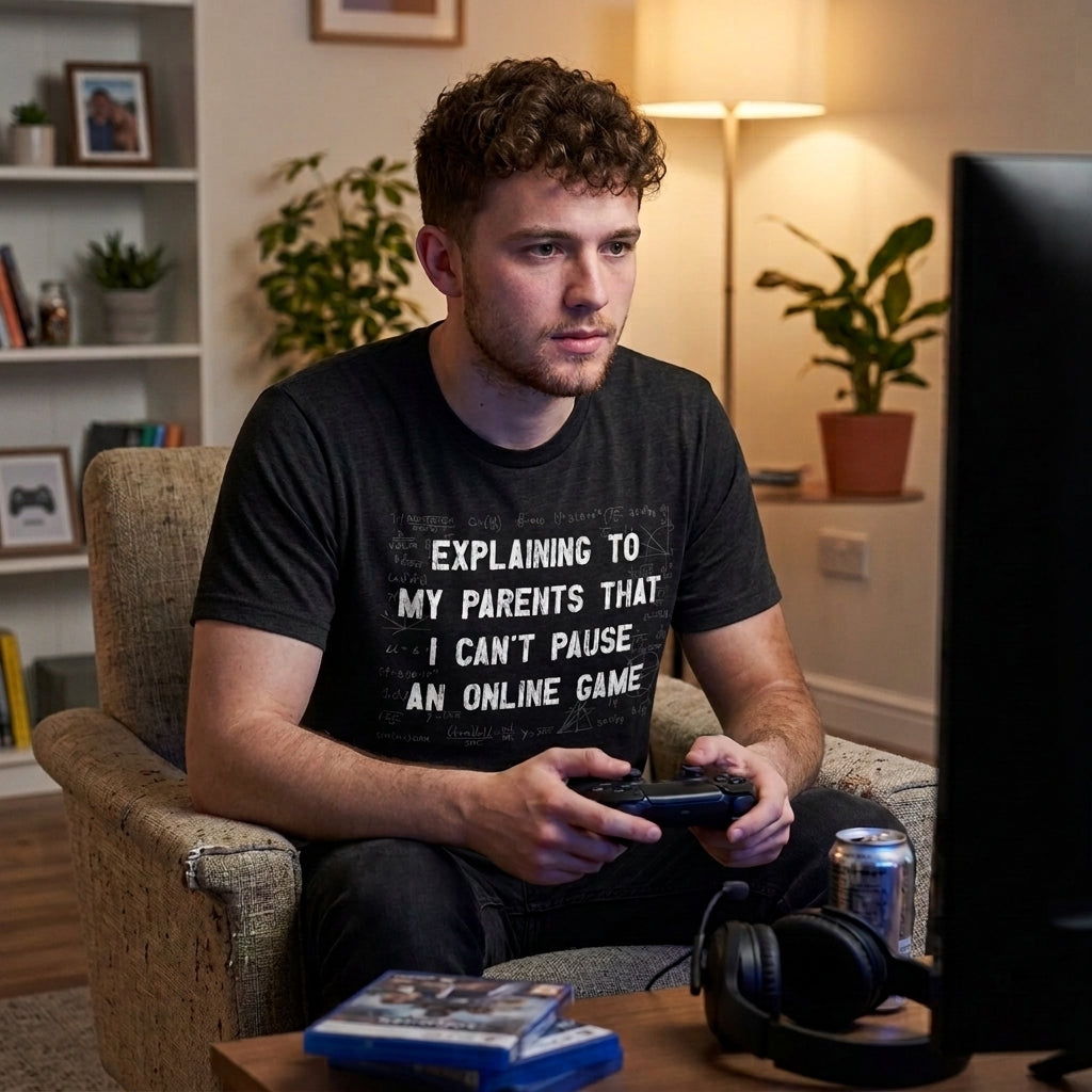 Explaining To My Parents That I Cant Pause An Online Game product image 2