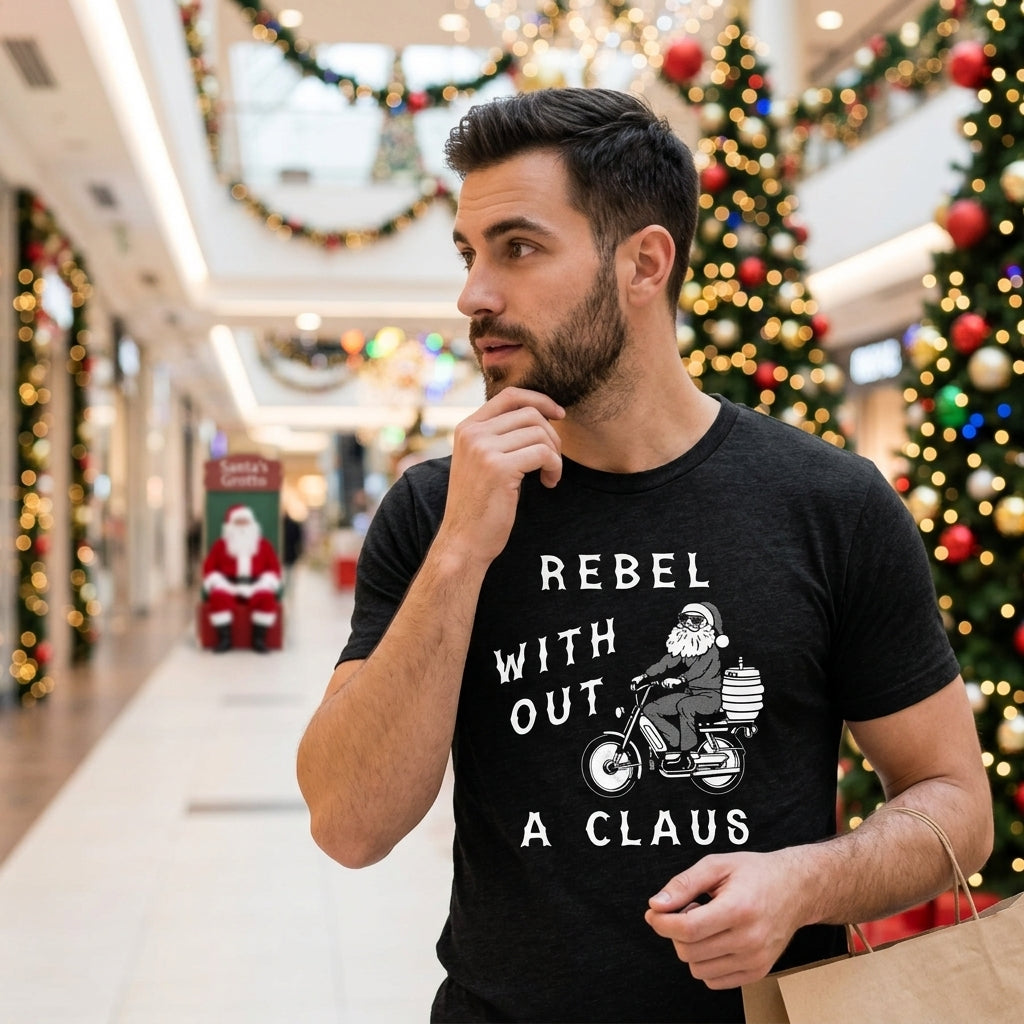 Rebel Without A Claus Men's T Shirt product image 2